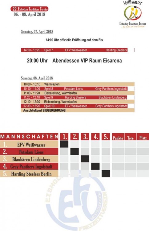 Spielplan #2